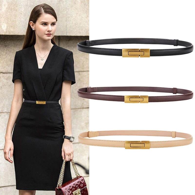 Women Belt Genuine Leather Fashion Belt High Quality Women Ladies Cool Belts for Dress