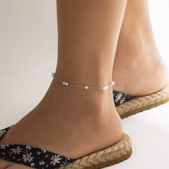 Collana tutto in uno minimalista da spiaggia con collo scavato e catena in vita